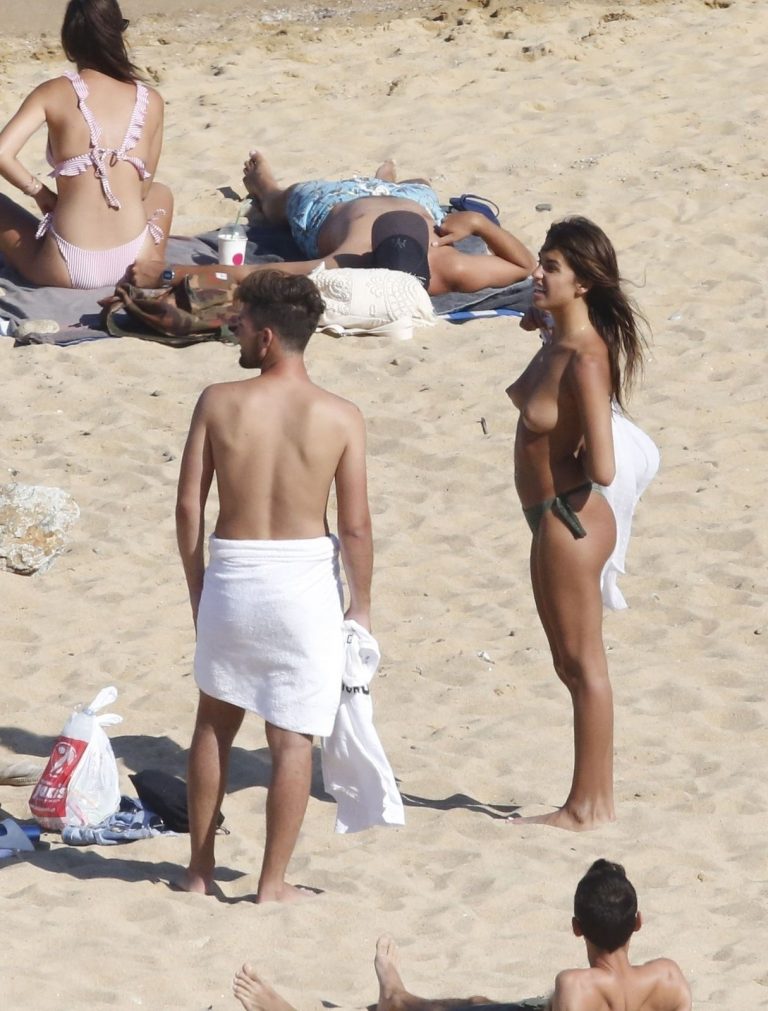 Sofia Suescun Se Le Escapa El Co O En La Playa Bytesexy